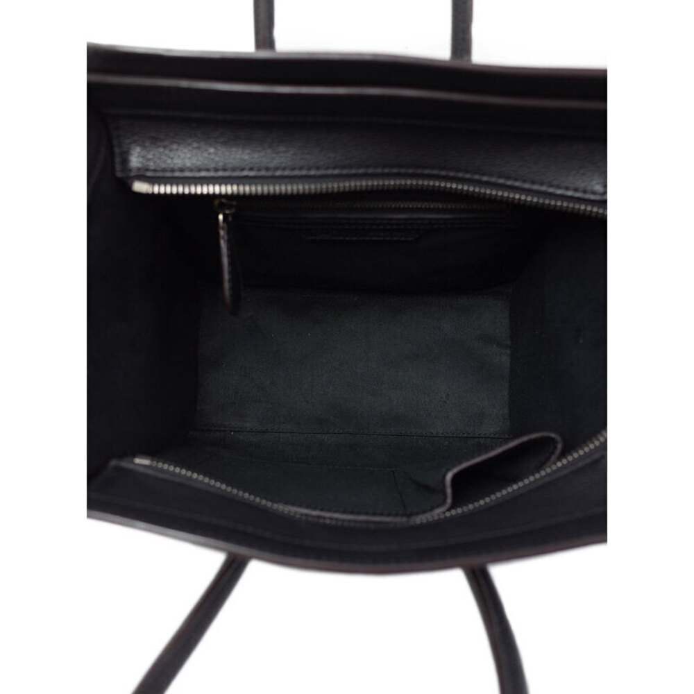 Celine Shoulder Calfskin Handbag Shopper Leather Tote - Picture 3 of 9